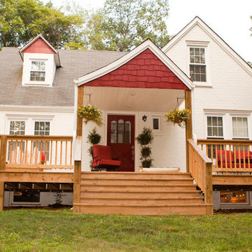 Before & After-1940 Personal Residence Remodel Inside & Out