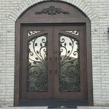 Custom Wrought Iron Doors