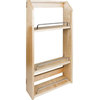 Adjustable Spice Rack for Wall Cabinet, 15" Wall Cabinet
