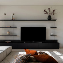 Entertainment Center Shelving Idea