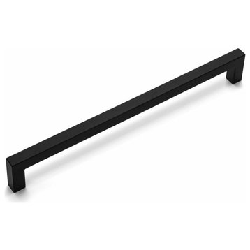 [10-PACK] Cosmas 14777-192FB Flat Black Modern Contemporary Cabinet Pull