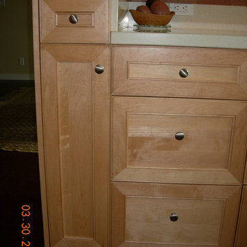 Beautiful Functional Kitchen with Cat Cabinet