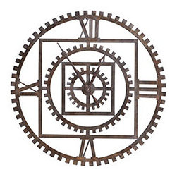 INDUSTRIAL AGE CLOCK - Clocks