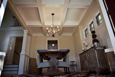 Elegant dining room photo in Atlanta