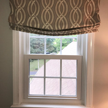 relaxed roman shade