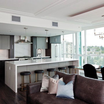 Contemporary Penthouse Renovation: Ainsworth Residence