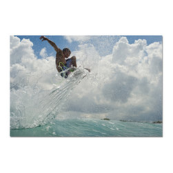 Ready2HangArt - Ready2hangart Nicola Lugo Acrylic Surf Art - Prints And Posters
