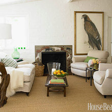 living and family rooms