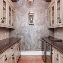 Wine Cooler With Faux Paint