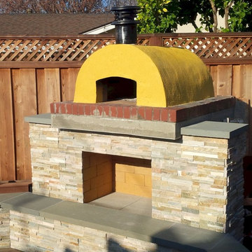 The Plesha Wood Fired Pizza Oven in California