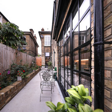 A beautiful crittall-style extension