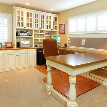 Spare Room Transformed into Home Office