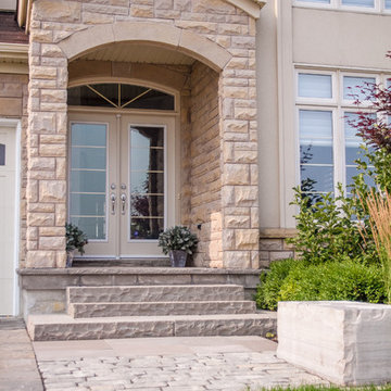 Aurora front landscaping