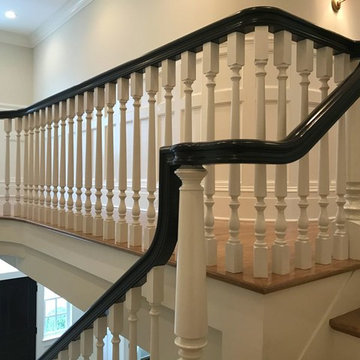 Large Turned Newel Posts
