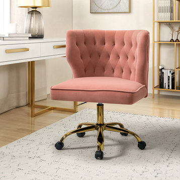 Eduard Modern Office Home Task Chair, Pink