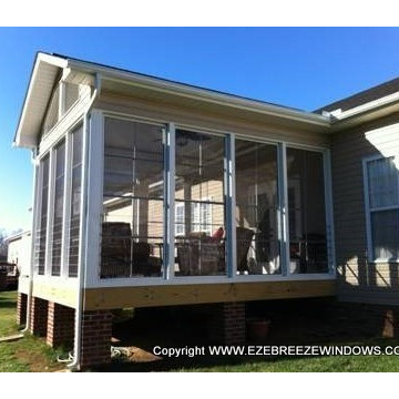 Eze Breeze Porch on deck by ezebreezewindows.com Customer