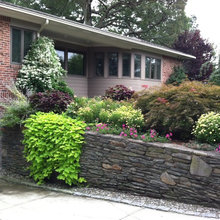 Retaining Wall Flowerbeds