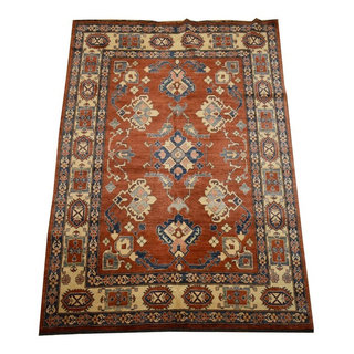 Kaoud Rugs Hand Knotted RUST WOOL ANT. SHIRAZ