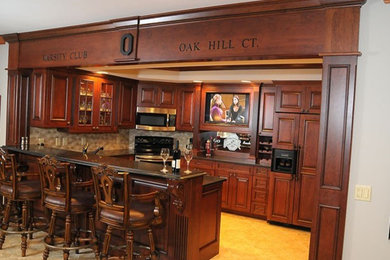 Basement - traditional basement idea in Other