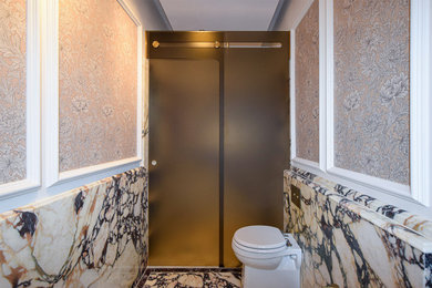 This is an example of a cloakroom in London.