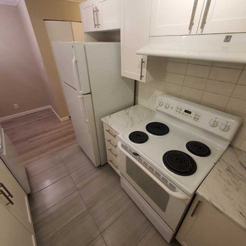 Move Out Deep Cleaning of a One bedroom plus Den Condo Located in Coquitlam BC C