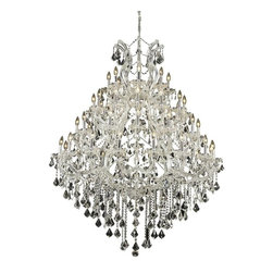 Elegant Lighting - Elegant Lighting 2800G46C/EC Chandelier Maria Theresa - Chandeliers