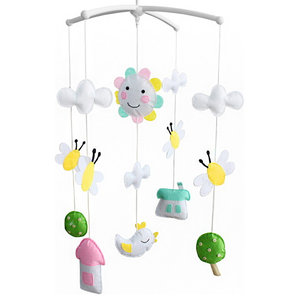 Creative Baby Crib Rotatable Musical Mobile Mermaid And Starfish Contemporary Baby Mobiles By Blancho Bedding Houzz