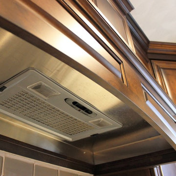 Geneseo, IL- Rich Mocha Stained Cabinets and Cambria Berwyn Quartz Kitchen