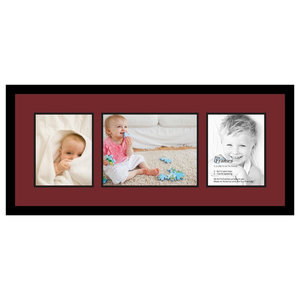 Arttoframes Collage Photo Frame With 3 Openings Contemporary