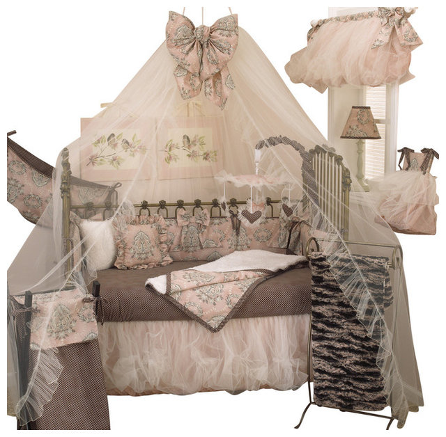Nightingale 7pc Crib Bedding Set Traditional Baby By Nightingale 7pc Crib Bedding Set