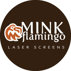 Mink Flamingo Laser Cut Metal Screens Sydney