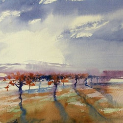 Autumn Vine by Jill Bryant - Paintings