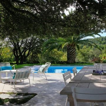 jardin dans une intégration naturelle