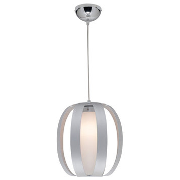 Opal Single Light Down Lighting Pendant from the Helix Collection