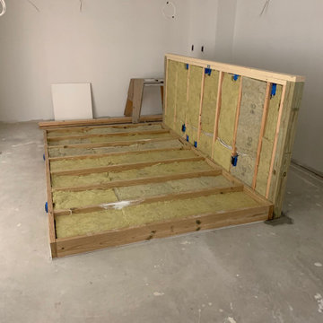 Basement with Speak easy, Theater, Workout room and Lounge area - under constru