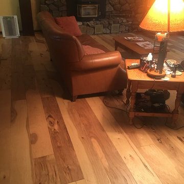 Natural Hickory 8'Long x 7.7" Wide Hardwood
