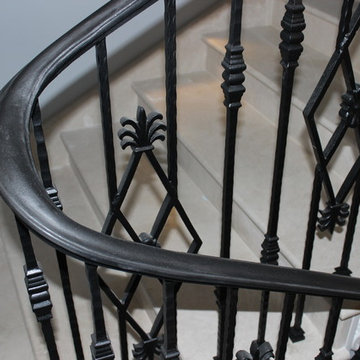 Custom Cast & Wrought Iron Balustrade