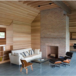 Vermont Structural Slate Company - Living Room Slate Flooring - Wall And Floor Tile