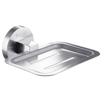 Ucore Soap Basket With Mounting Hardware, Brushed Stainless