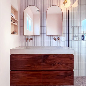 Concrete Trough Sink - Newport Beach