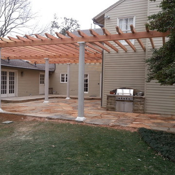 Basic Backyard Transformation: Use patios and pergolas to create new outdoor liv