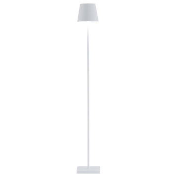 Zafferano LD0390B3 Poldina Pro L Floor Lamp - White