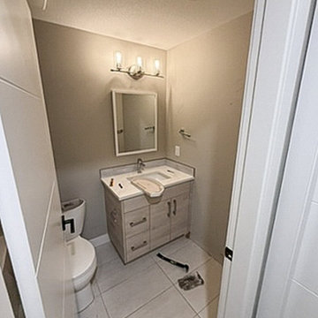 McKinley Landing Interior Renovation | Before Bathroom | Kelowna