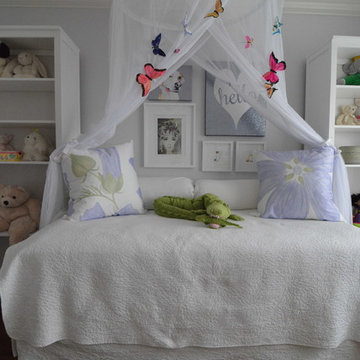 Girl's Bedroom with canopy