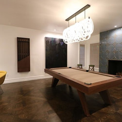 Trigon High End Custom Billiards Table - Game Tables
