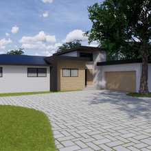 Remodel of 1966 Home to Contemporary Mid-Century