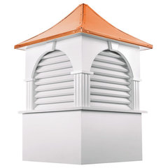 Good Directions 30 x 49 Greenwich Vinyl Cupola with Copper Roof