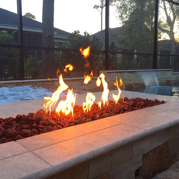 Premium Select 12x24 Walnut Travertine Tumbled Pool Copings