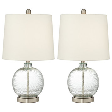 Pacific Coast Saxby Table Lamp 2-Pack 9T792 - Brushed Steel