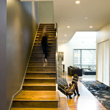 staircase recycled wood